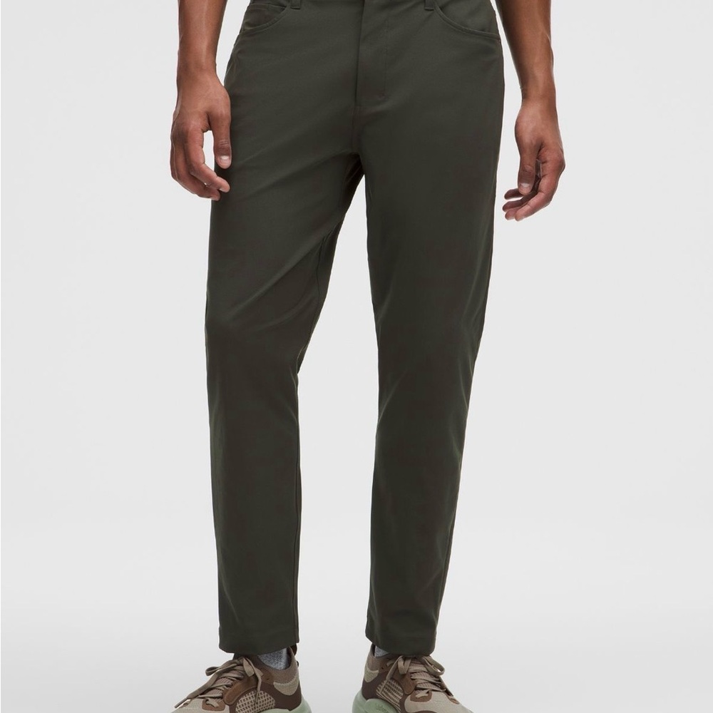 Men’s ABC Slim-Fit 5 Pocket Pant Warpstreme (Gator Green) - Picture 5 of 6
